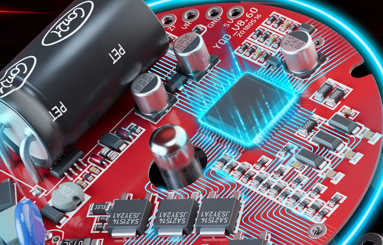 brushless content features microprocessor control