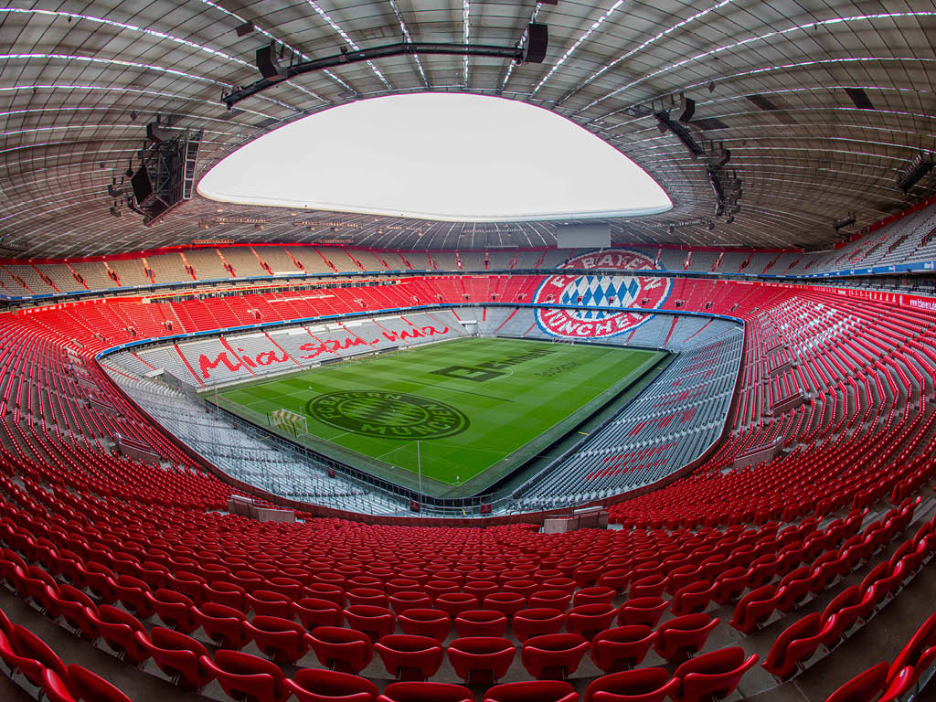 Allianz Arena inside